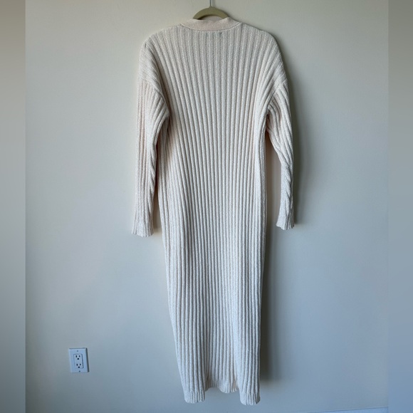 Nasty Gal Cream Ribbed Knit Set - Picture 7 of 9